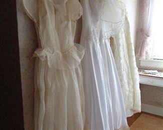 vintage and not so vintage wedding dresses