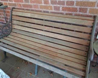 several benches