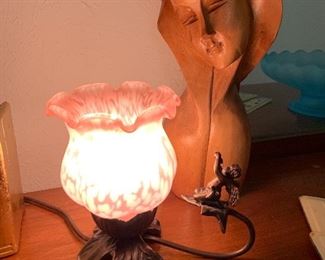 Lovely pink lamp