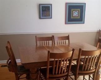 Solid Wood dining room set