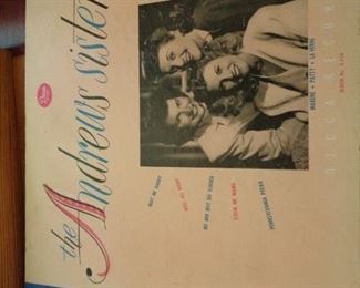 The Andrews Sisters LP's