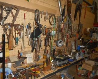 Various hand tools