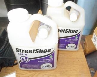 Streetshoe Brand wood floor finish