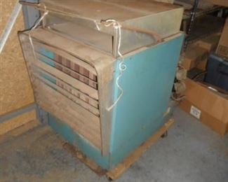 Gas fired commercial heater