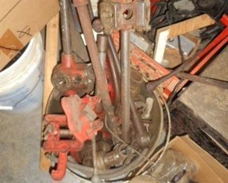 Pipe threading equipment Ridgid