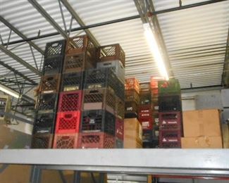 More plastic crates