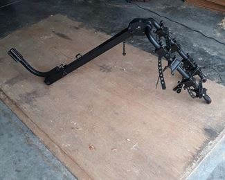 Bicycle rack, hitch mount