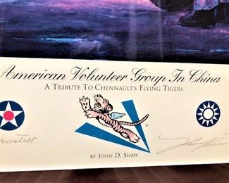 Flying Tigers Autographs