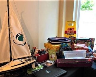 Model Boat and Games