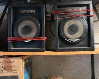 #36		Nascar Pioneer speakers pair hand made	 $50.00 
