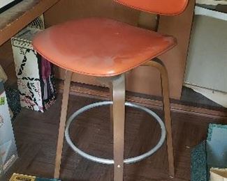 1960's Drafting Table Stool