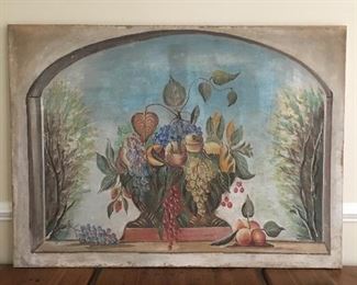 Rubins fresco appraised at $3600 asking $1900 1of only 25 made.