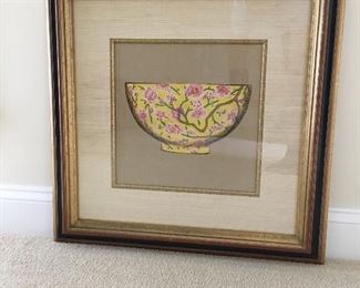 Rice paper art ..from Horchow . Originally $425 asking $150 