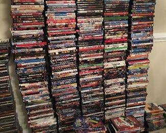Thousands of DVDs  $1.50 each!!!
