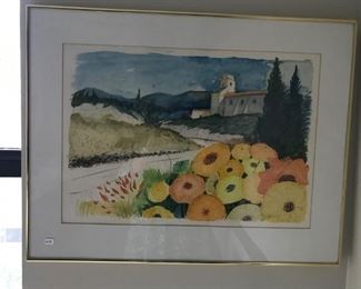 Provence water color $75