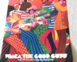 Good Guys Poster 1969... tear at bottom $150