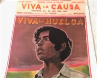 Chavez Poster 1968 $125