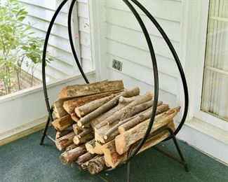 Outdoor Wood Rack