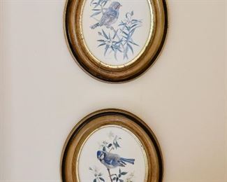 Pair of  A. Marlin Bird Pictures