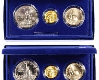 1986 Liberty Gold and Silver Coin Sets