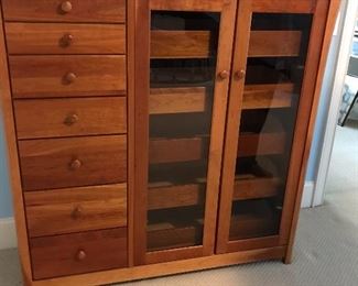 Wood Castle Maple Cabinet/Dresser