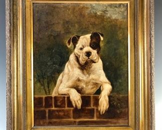 Charles Dudley (1829-1900) "Bulldog" C. 1880      