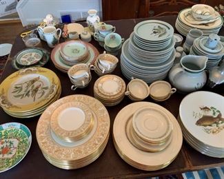 Thistleware, Spode, Antique Wedgewood, Pewter and more