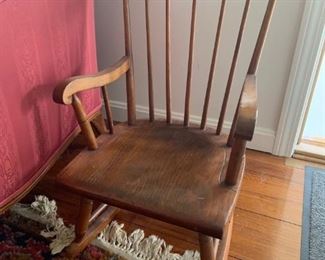 Antique rocking chair