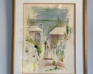 Alfred Birdsey Signed Original Watercolors (Bermuda)
