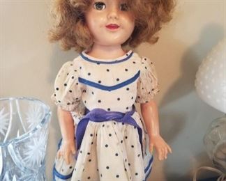 #25 Shirley Timple doll as is $20.00