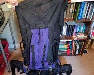 #10 renegade purple camping/hiking back pack $75.00