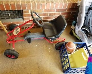 #34 racing go cart $45.00