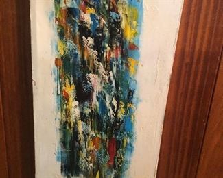 Mid-Century Abstract Painting
