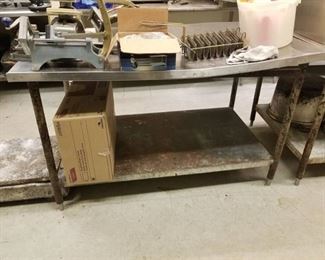 Metal Prep Table