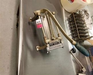 Vollrath Veggie Chopper and Plastic Rack Covers