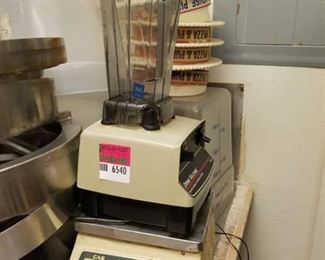 Food Scale and Commerical Blender