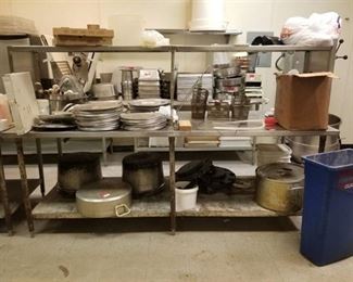 Double Sided Prep Table