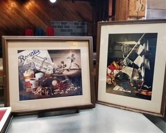 Cyndi West Limited Edition Kansas City Royals and Indy 500 Painting