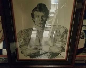 Joe Montana Pencil Drawing