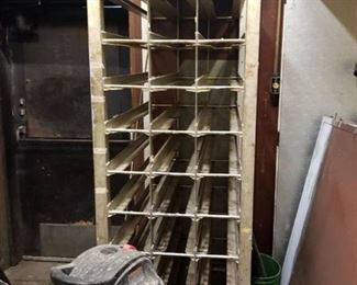 Metal Can Rack