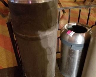 2 Outdoor Trashcans