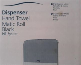 (2) Tork Matic Hand Towel Dispenser Black