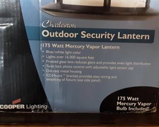 Cooper Lighting Charelston Outdoor Security Lantern 175 Watt