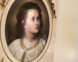 Picture on porcelain