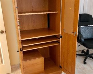 Inside Locking Office Cabinet