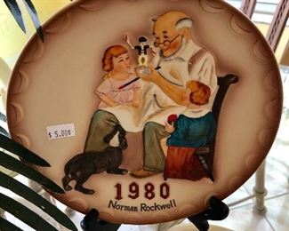 Norman Rockwell Collectible Plate