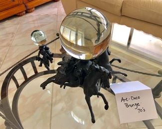 Vintage Art Deco Bronze