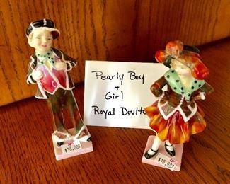 Royal Doulton Pearly Boy & Girl