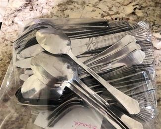 62 Piece Stainless Flatware Set