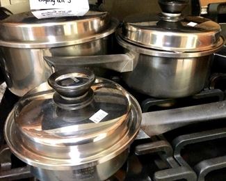 Amway Queen Saucepans